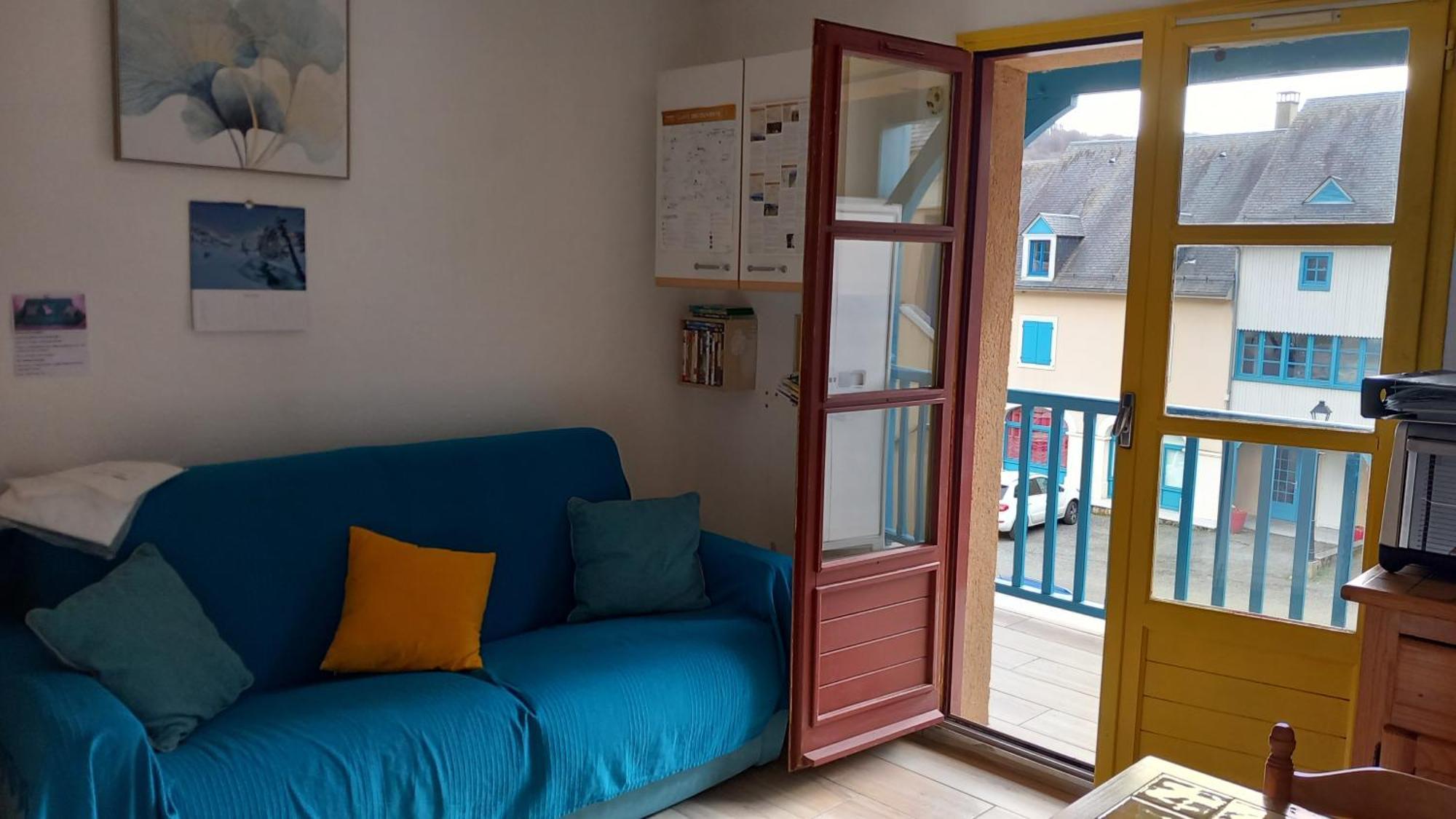 Joli Studio Avec Balcon Donnant Sur La Montagne Sainte-Marie-de-Campan Exteriör bild