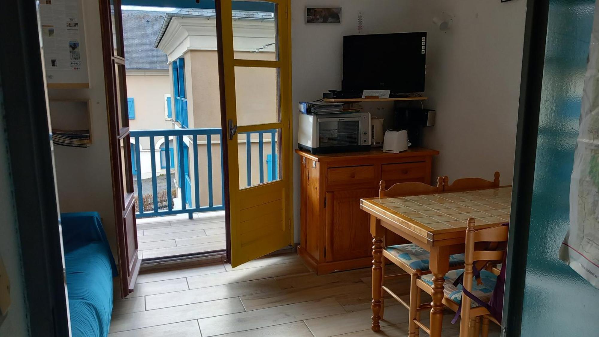 Joli Studio Avec Balcon Donnant Sur La Montagne Sainte-Marie-de-Campan Exteriör bild